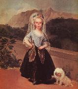 Portrait of Maria Teresa de Borbon y Vallabriga Francisco de Goya